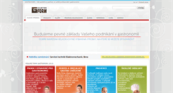 Desktop Screenshot of gastroform.cz